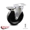 Service Caster 6 Inch Phenolic Wheel Swivel Top Plate Caster with Brake SCC-20S615-PHS-PLB - alternate 6